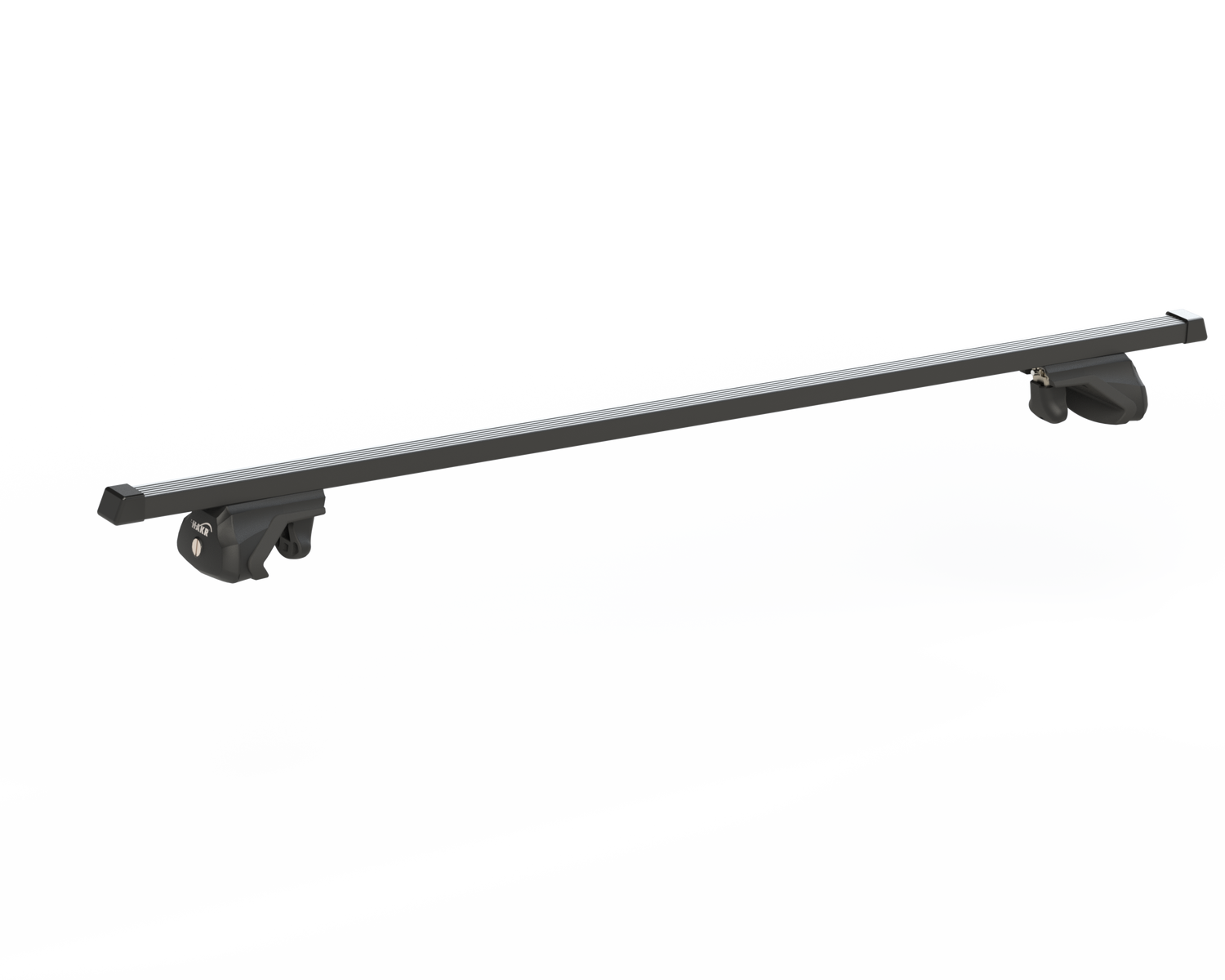 Strešný nosič MERCEDES M-KLASSE (W163) s pozdĺžnikmi, čierna Fe tyč