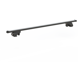 Strešný nosič CHRYSLER 300C s pozdĺžnikmi, čierna Fe tyč