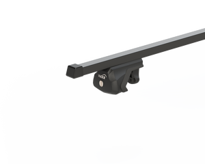 Strešný nosič VOLKSWAGEN POLO VARIANT s pozdĺžnikmi, čierna Fe tyč